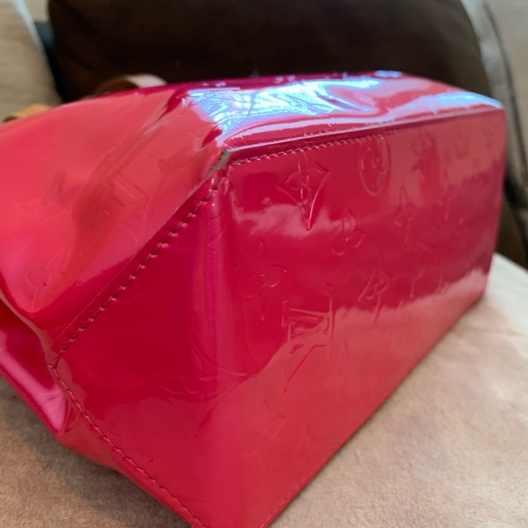 LV Mini Pink Vernis Tote - Picture 8 of 15